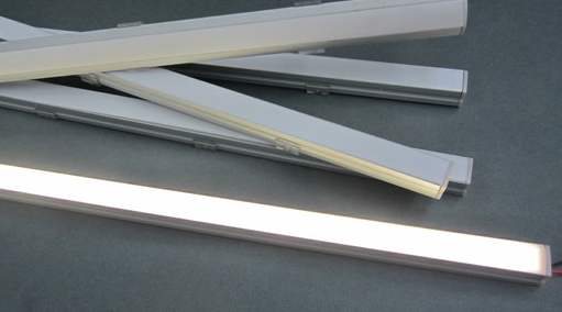 Custom Linear LED Fixtures with Aluminum Channel Rail Material